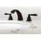 Kingston Brass KB965NFL Widespread Bathroom Faucet, Oil Rubbed Bronze KB965NFL - alternate 2